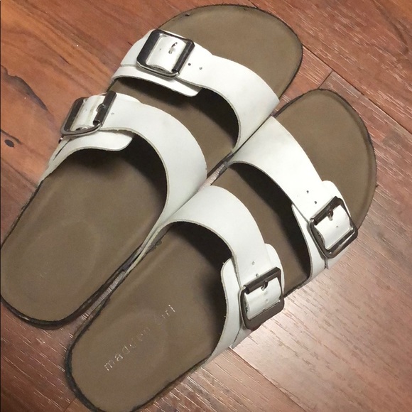 steve madden glitter birkenstock sandals